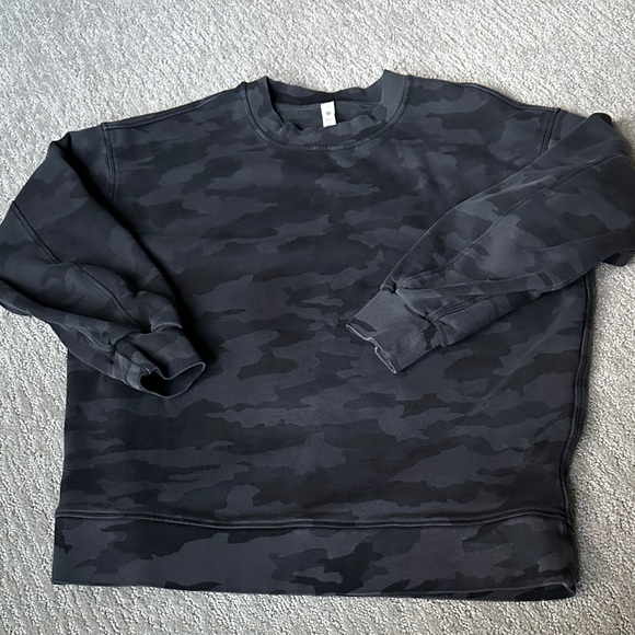 Black Camouflage lululemon woman Sweater - Picture 2 of 5